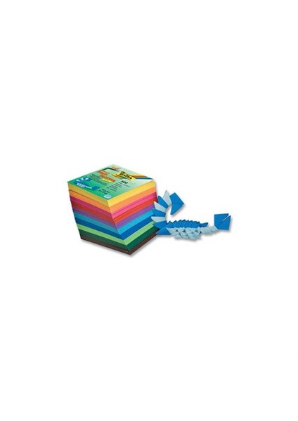 Origami Kağıdı Mini 5X5 Cm. 10 Renk 500 Adet