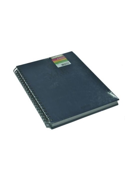 Vıp (A4) 140 Yp. Deri Kapak Spiralli Defter - Çizgili (1080)