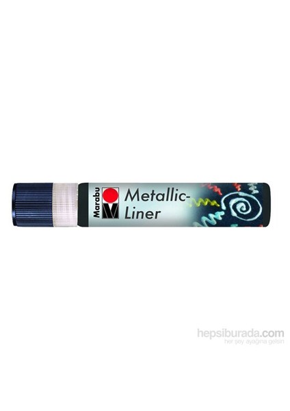Metallic Liner Kalem Siyah 25 Ml 180309779