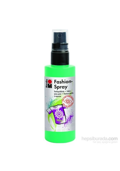 Fashion Spray Kumaş Boyası 100 Ml Açık Yeşil 1719 50 158