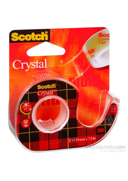 ® Kristal Bant, Kesicili, 19mmx7,5m