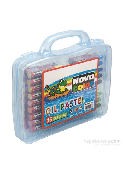 Nova Color Nc-2133 Pastel Boya 36 Renk Plastik Kutuda