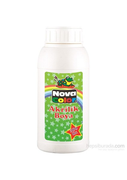 Nova Color Nc-221 Akrilik Boya 1 Kg. Sarı