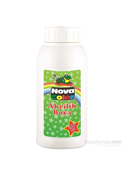 Nova Color Nc-221 Akrilik Boya 1 Kg. Sarı