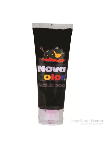 Nc-260 Akrilik Boya Plastik Tüpte 75 gr Siyah