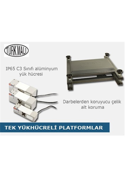 300 Kg (60X60) Fiyat Hesaplamalı Baskül