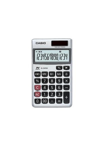 Hesap Makinesi Cep Tipi Sl-340Va 14 Hane