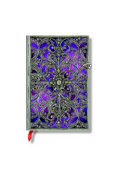 Defter Aubergine Mini Çizgisiz 2889-5