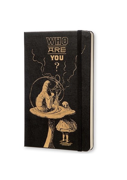 Alıce In Wond.Sert Kpk Defter Siyah Düz L Leal01Qp062