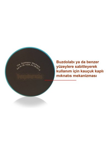 Tfa Puck Mutfak Timer (Zamanlayıcı) Turkuaz