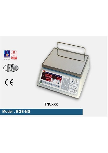 Terazi Ege-Ns 30 Kg 1 G Sayıcı Terazi