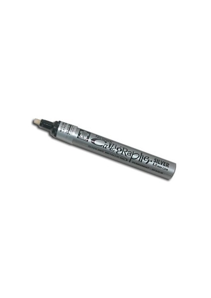 Pen-touch Calligraph Gümüş 5.0 mm Kesik Uç Kalem