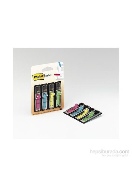 Post-it® Index- Isaret Bandi, Ok Seklinde, 4 Renk