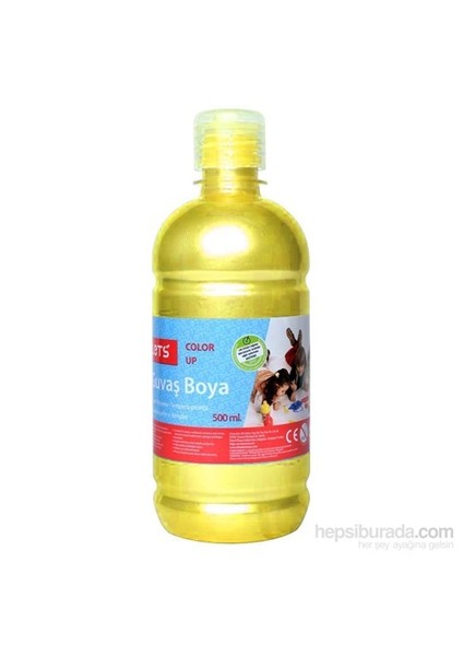 Lets Guaj Boya 500 Ml. Plastik Şişe Sarı L-5101