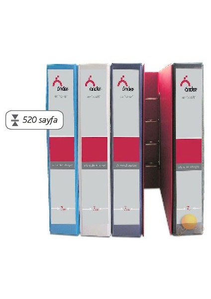 A3 Firma Klasörü Dikey 7 Cm Sırt 4 D Mekanizmalı
