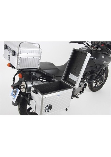 H&B Yan Çanta Alu-Exclusıv 30Lt Metal Sağ Gri fiyatları