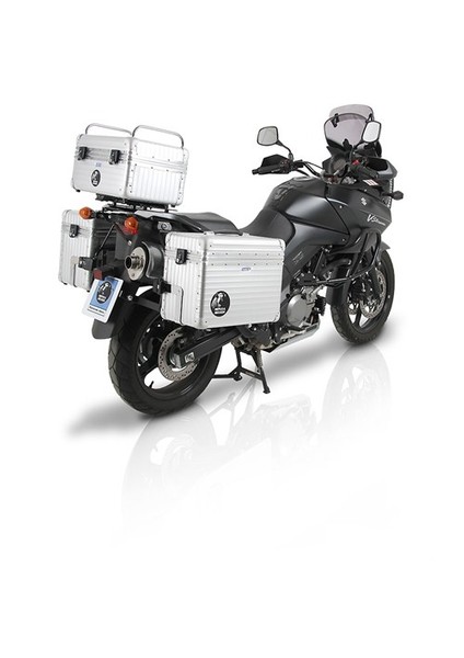 H&B Yan Çanta Alu-Exclusıv 30Lt Metal Sağ Gri modelleri