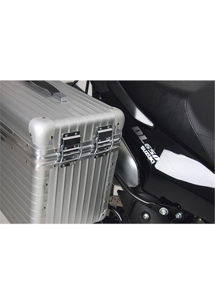 H&B Yan Çanta Alu-Exclusıv 30Lt Metal Sağ Gri fırsatları