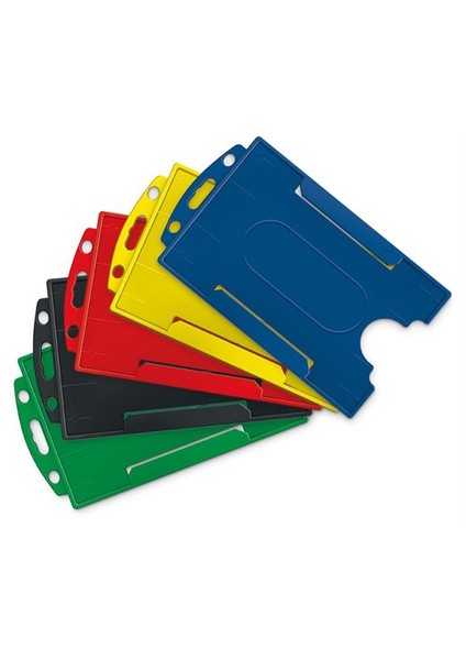 3522 Plastik Kart Muhafaza- Dikey-54X86-Siyah 50Li fiyatları