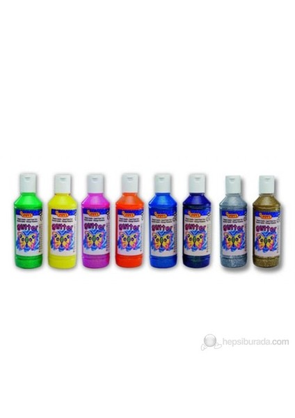 Simli Sıvı Guaj Boya 250ml Altın Rengi