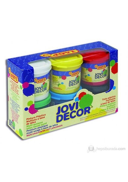 Akrilik Boya 6 Renk 6x55ml