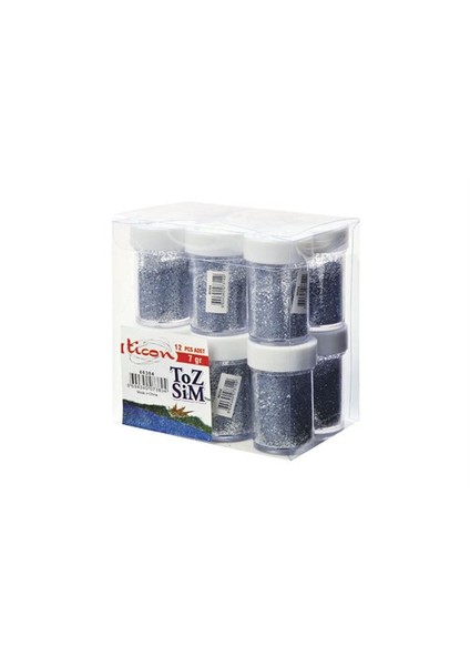 66304 Toz Sim 7 Gr Gümüş 12'li Tüpte
