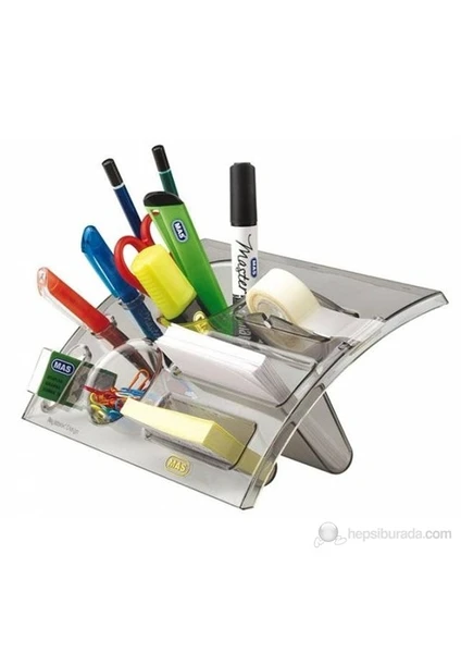 Mas 808 Tidy Desk Organizer (Seffaf)