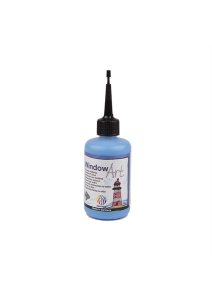 Window Art Buzlu Mavi Cam Boyası