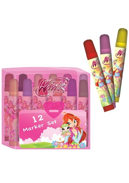 Keçeli Boya Kalem (12 Renk) fiyatları