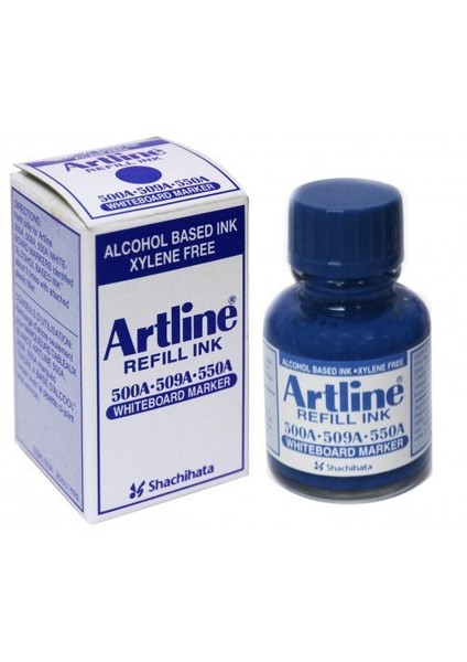 Beyaz Tahta Kalemi İçin Mürekkep 60Ml. Mavi