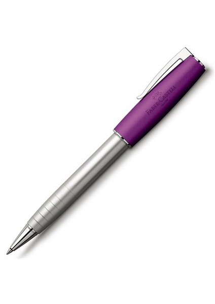 Faber Castell Loom Metalik Mor Roller Kalem