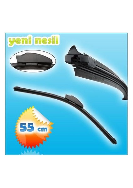 inwells Silecek süpürgesi Muz Tip ( Banana Yeni Nesil ) 55 cm 1001440