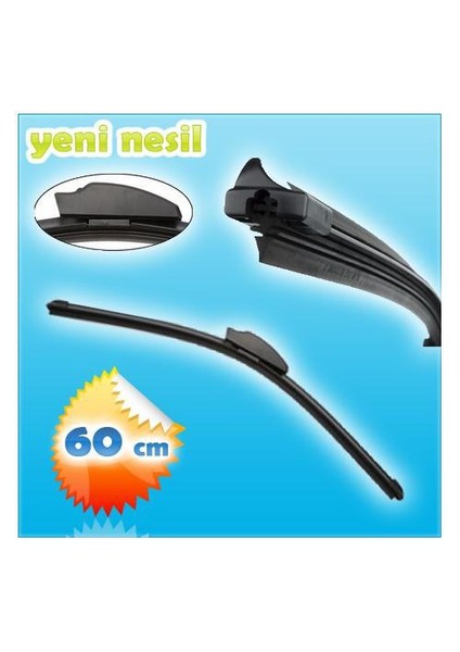 inwells Silecek süpürgesi Muz Tip ( Banana Yeni Nesil ) 60 cm 1001441