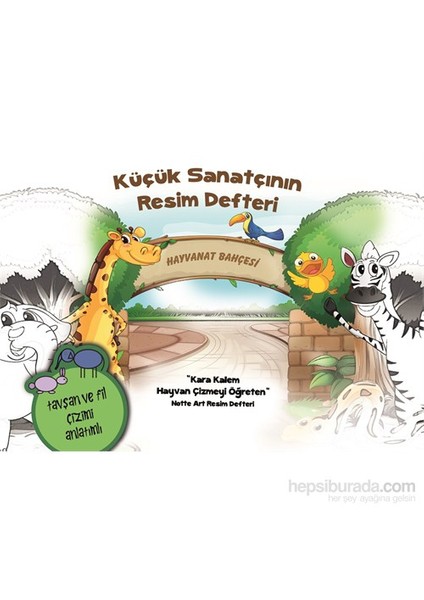 10153 29,7 x 21 cm Küçük Sanatçının Resim Defteri 80 Gr Resim Blok 40 Yaprak