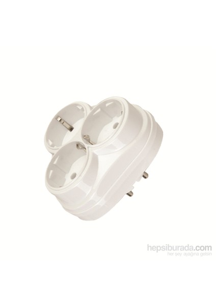 Trio Topraklı Fiş Priz