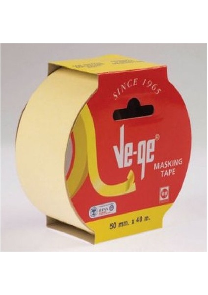 Vege 50mm x 40 mt. Krepe Bant Askılı