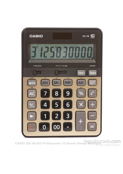 Casıo Ds-1B-Gd Prof-Masa Tipi 10 Hane Hesap Makinesi