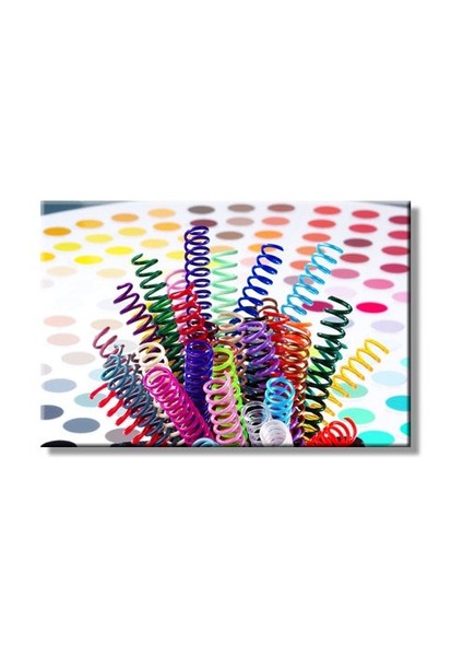 coil 12mm Plastik Helezon Spiral Şeffaf 100 Lü (235 12 04)