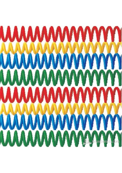 Mapi 16 mm 51 Loop Plastik Helezon Spiral Şeffaf (2361604)