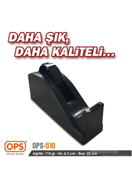 Ops 510 Bant Makinesi 66 mt (Siyah)