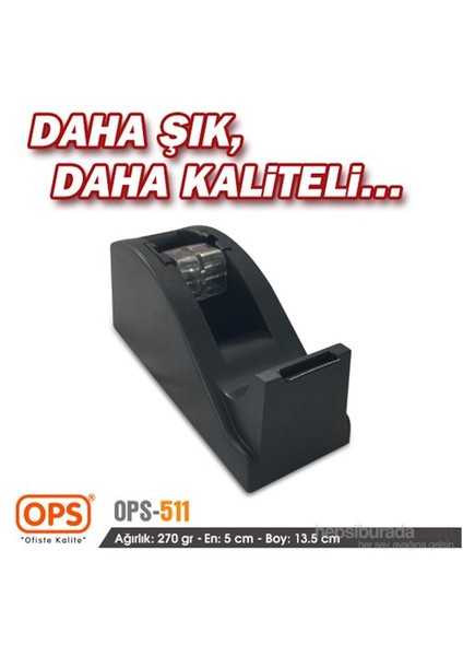 Ops 511 Bant Makinesi 10 mt & 33 mt (Siyah)