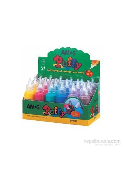 Puffy Paint Isı İle Kabaran Boya 22 Ml (6 ADET)