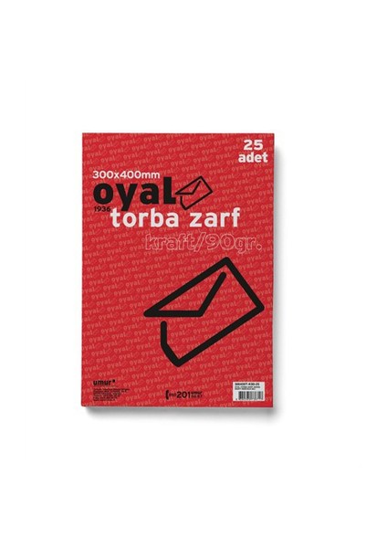 Torba Zarf (30X40) 90 gr 25'li