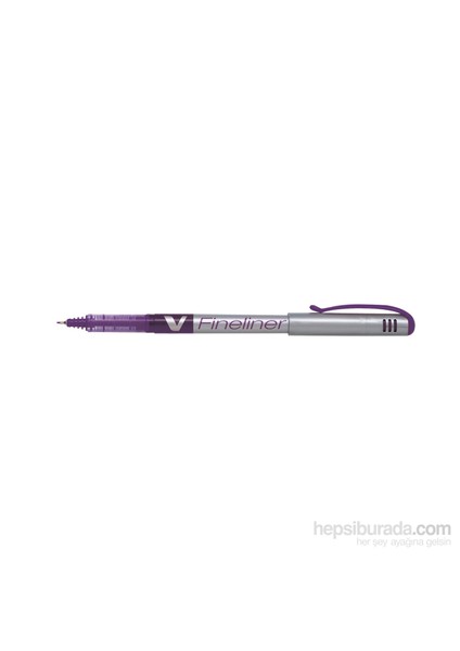 V-Fineliner Çizim Kalemi 1.2 Mor 12Li