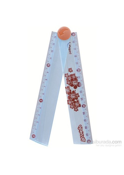 281010 15/30 cm Katlanılabilir Mini Maksi Cetvel