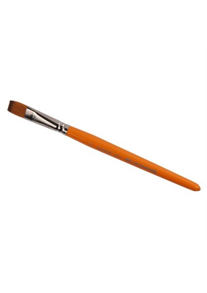 Kısa Saplı Düz Sentetik Fırça - 14