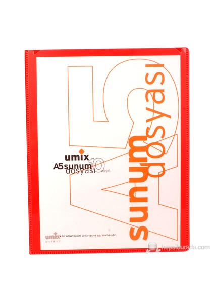 STANDART SUNUM DOSYASI A5 10'LU KIR