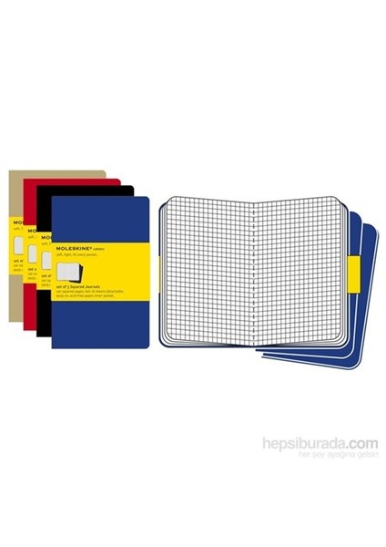 Cahier 3'Lü Defter XL Boy Kareli Kraft fiyatları