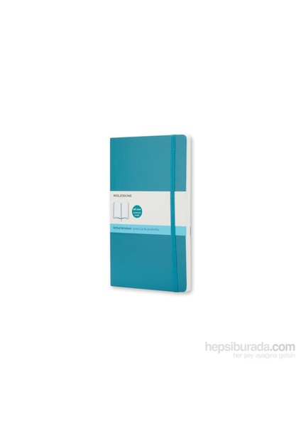 Defter Yumuşak Kapak Cep Boy Noktalı Reef Blue Qp614B6