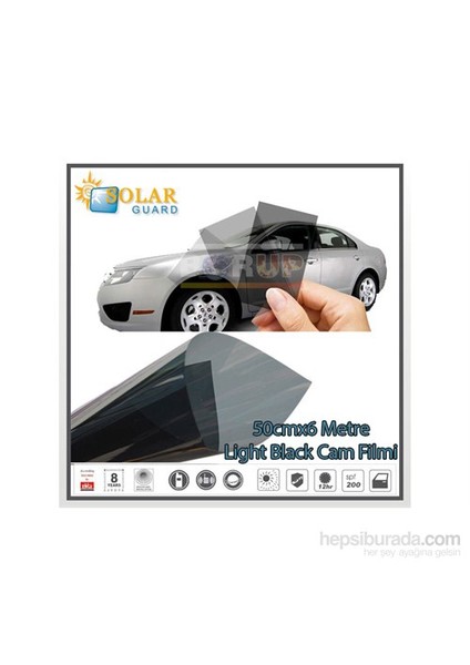 50 Cm 6 Metre Light Black Cam Filmi